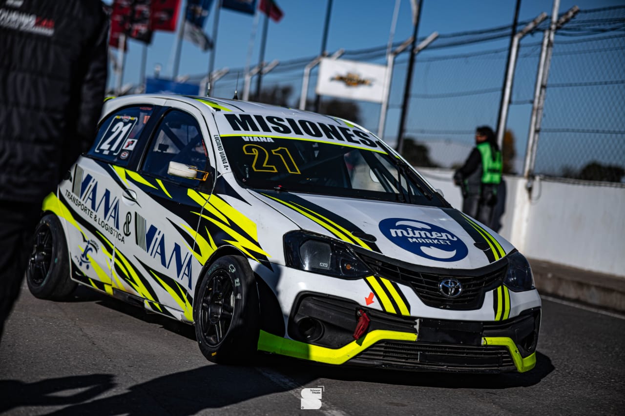 Lucho Viana fue Top 10 en el TP Clase 3 en San Jorge y sigue sumando 3
